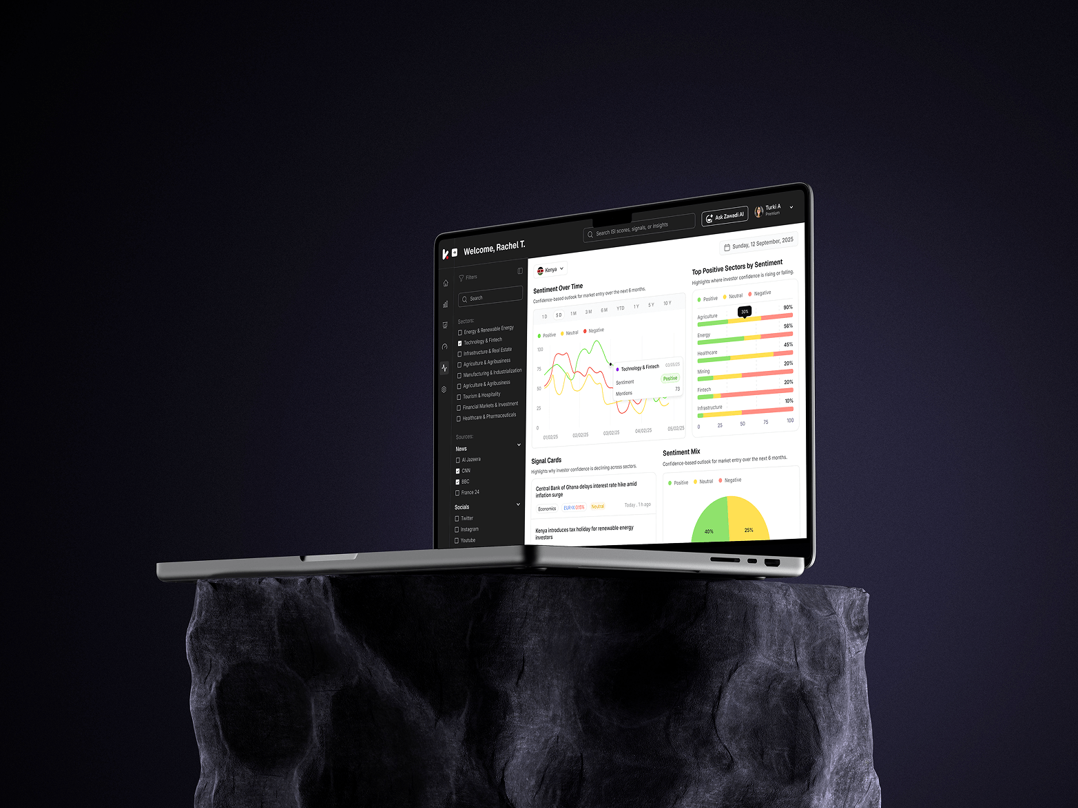 Main visual highlight